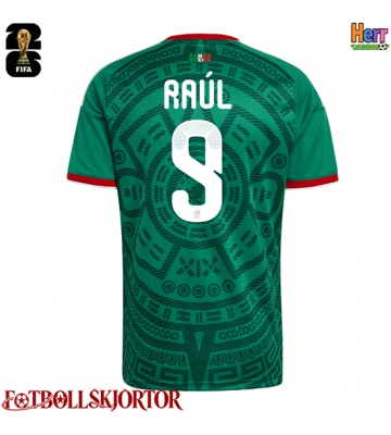 Mexiko Raul Jimenez #9 Hemmatröja VM 2026 Kortärmad